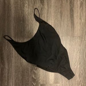 American Apparel nylon high cut swimsuit